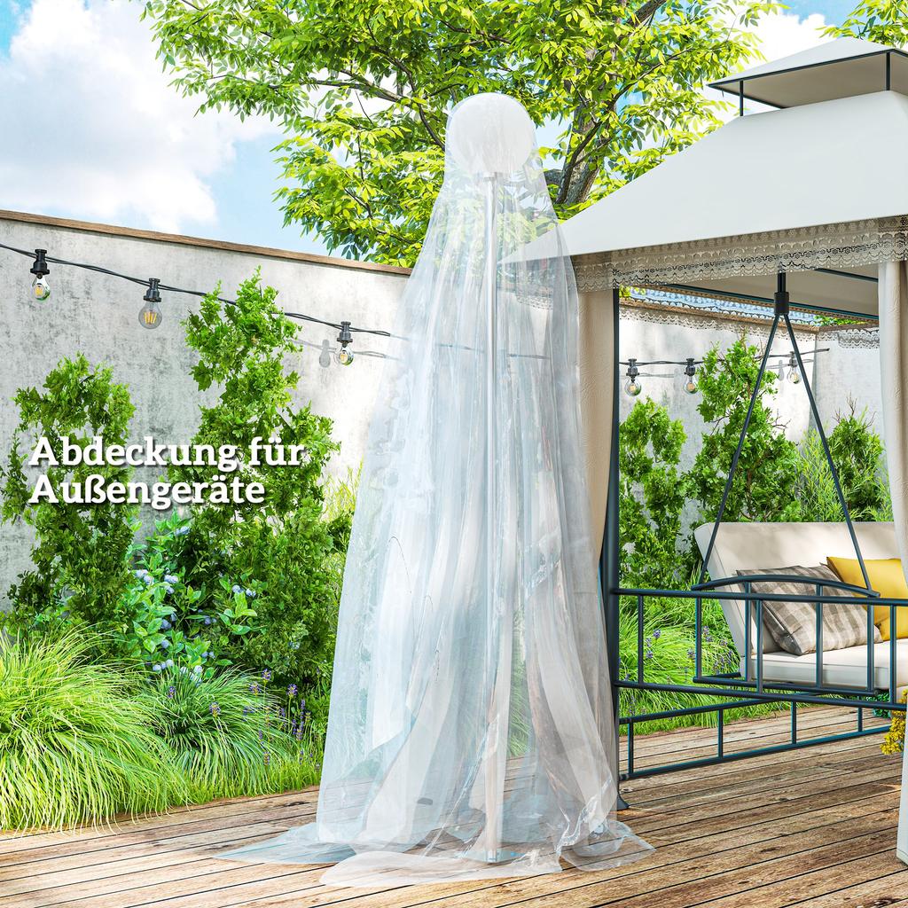 Greenhouse Cover Made of PE, Tarp for Covering Plants, UV Resistant, Waterproof, FILM ONLY 7 x 8 m