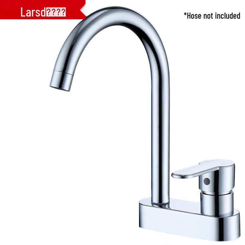 Larsd Stainless Steel Dual-Handle Basin Faucet T5231