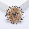 Ainiweini Snowflake Crystal Brooch - Luxurious Floral Suit Pin Corsage