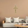 Traditional Christian Holy Cross Designer Wooden Wall Hanging Decoration Items for Living Room | Spiritual Decor Items