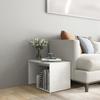 VidaXL Side Table White 59x36x38 Cm Chipboard