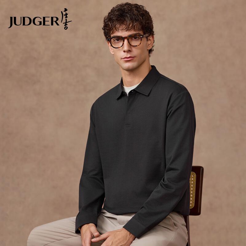 

Judger Men s Cotton-Silk Blend Long Sleeve Polo Shirt XXL