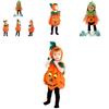 Super süßes Kürbiskostüm-Set für Kinder Perfekt für Halloween-Cosplay!