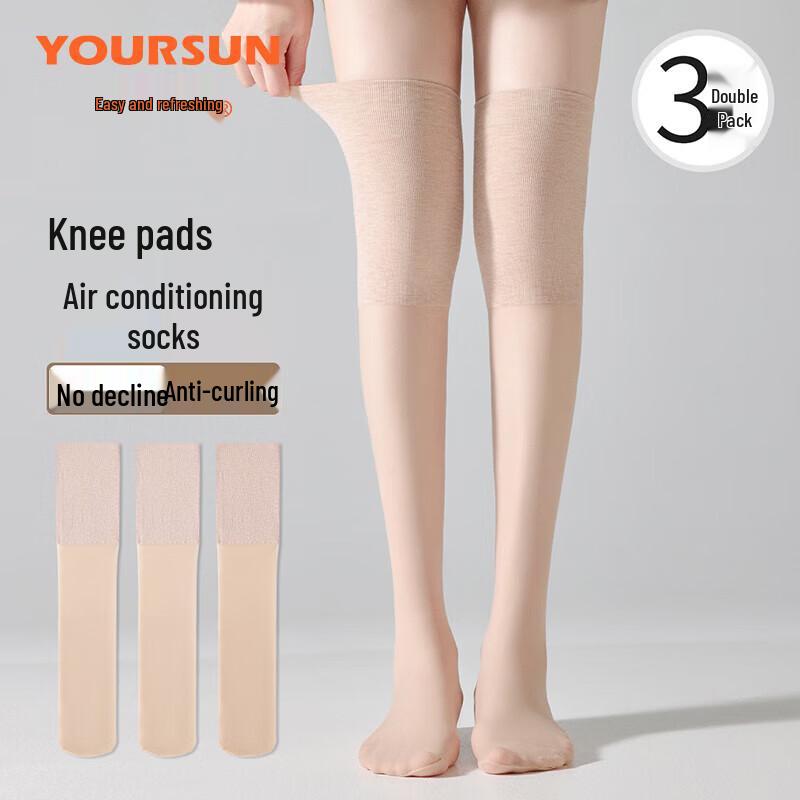 

Женские прозрачные чулки до бедра Yi Er Shuang One Size (22-24cm)