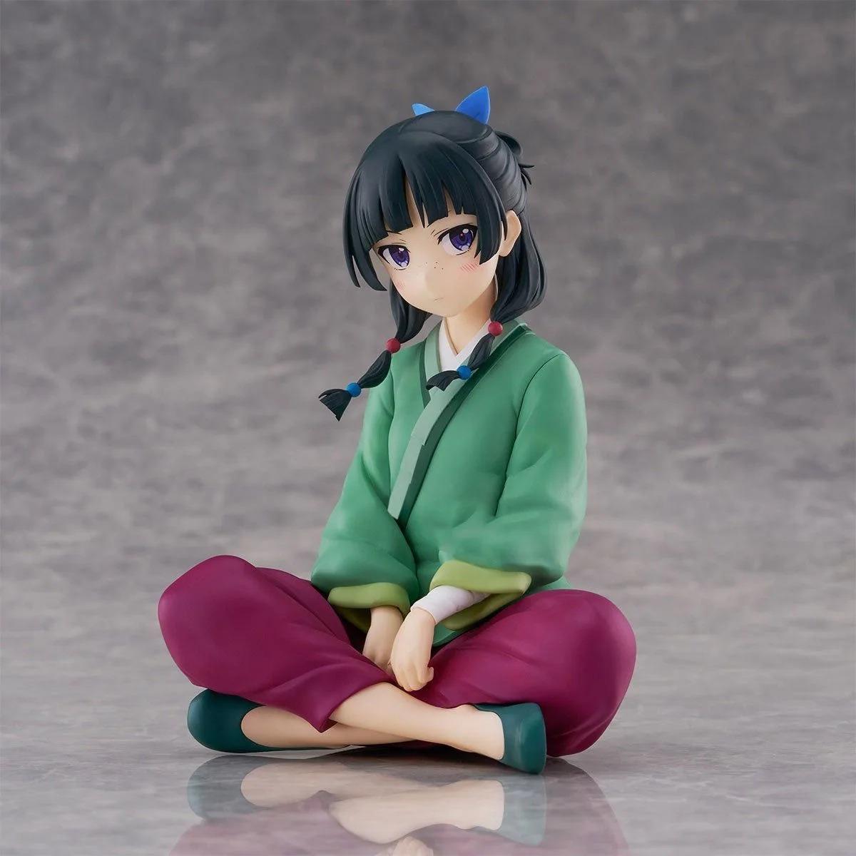 The Apothecary Diaries Maomao with Table Cute Girl PVC Action Figure Collectible Gift