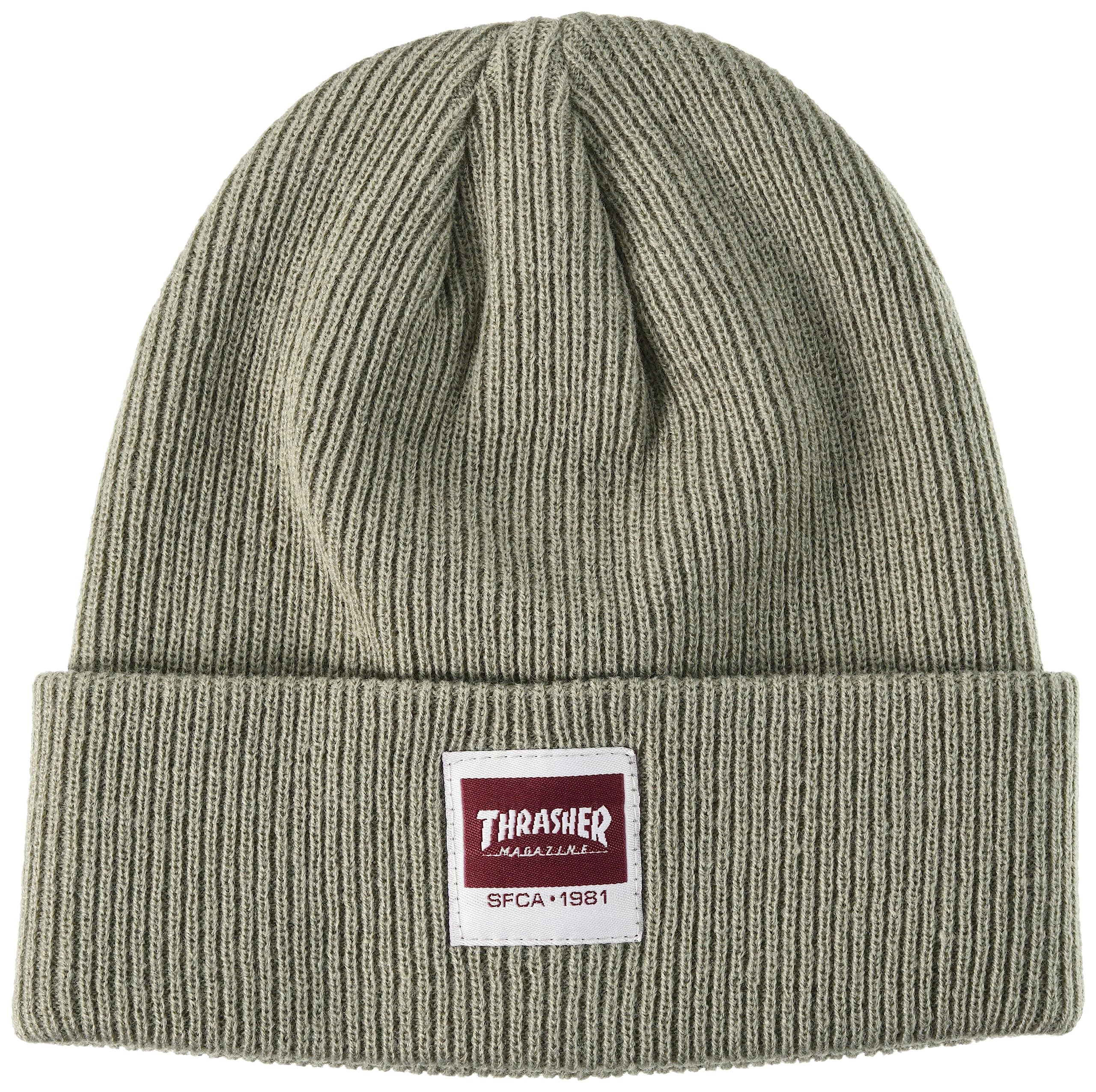 

Thrasher Classic Knit Cap MAG LABEL FR (Brand Logo) [THR-N03 / BEANIE] Hat, 0.GRY