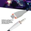 Durability Nylon Woven Headphone Cord for MMX100 Headphone Cable Easy Installation 3.5mm to Type C Replacement Wire
