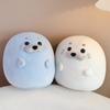 Daunenbaumwolle Squishy Robben Plüschkissen Gefüllt Liegend Stehend Kawaii Tier Plüschtier Zum Umarmen Schlafbegleiter Geschenk