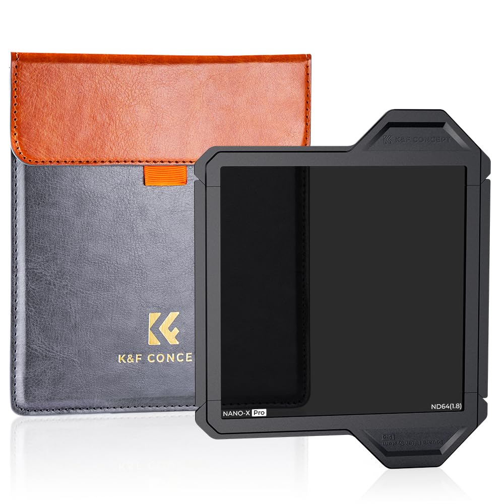 

Concept Square ND Filter ND64 Neutral Density Filter Made in Japan AGC Optical Glass Nano Coating Protective Case Included Direct [New model] K&F