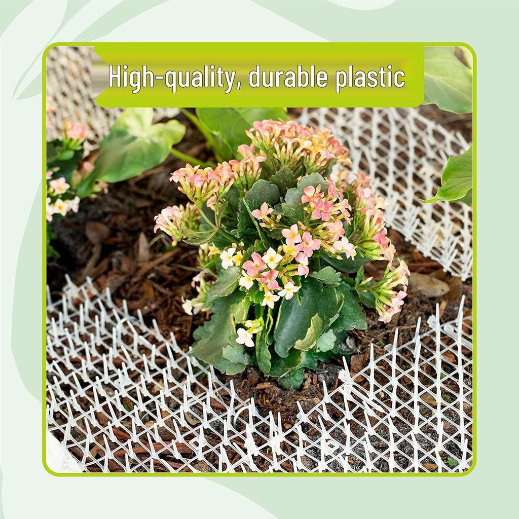 Průhledná podložka s hroty proti kočkám na pohovku a zahradní balkon