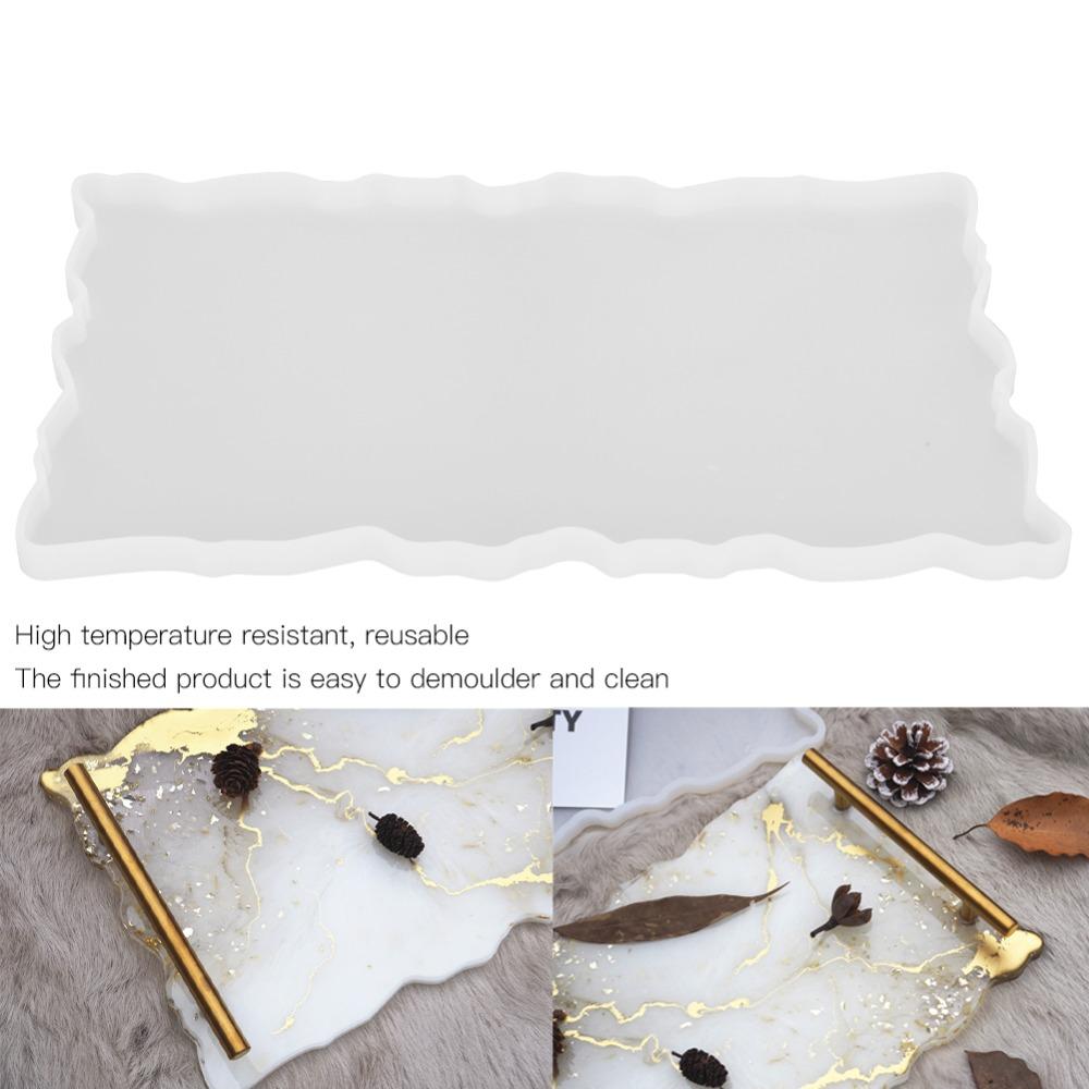 11.8 x 7.5 Inch Fruit Tray Mould Soft DIY Tray Mould Resin Mould  Jewelry Plate Making