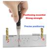 155mm/128mm Spring-Loaded Center Punch Set - Automatic Tool with Tungsten Carbide Tip for Metalworking Automotive Repair