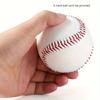 1PC Baseball No. 9 Softball Hard Ball Softball Craft Ball Sports Equipment White Safety Men'S Baseball Sports Training Standards