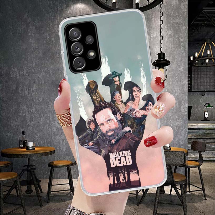 The Walking Deads TV Soft Phone Case For Samsung Galaxy A12 A22 A32 A52 A72 A02S A51 A50S A71 A70 A31 A20S Note 20 Ultra S10 A10