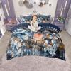 Homewish Girls Dreamy Makeup Duvet Cover Set Cosmetics Theme Bedding Set Dress Perfume High Heels Bed Set Room Decor