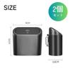 DIZLAS Car Trash Cans of with Slim Car Storage Hook Type (Set 2), Non-Tipping, Lids, Design, Accessories, Pocket,