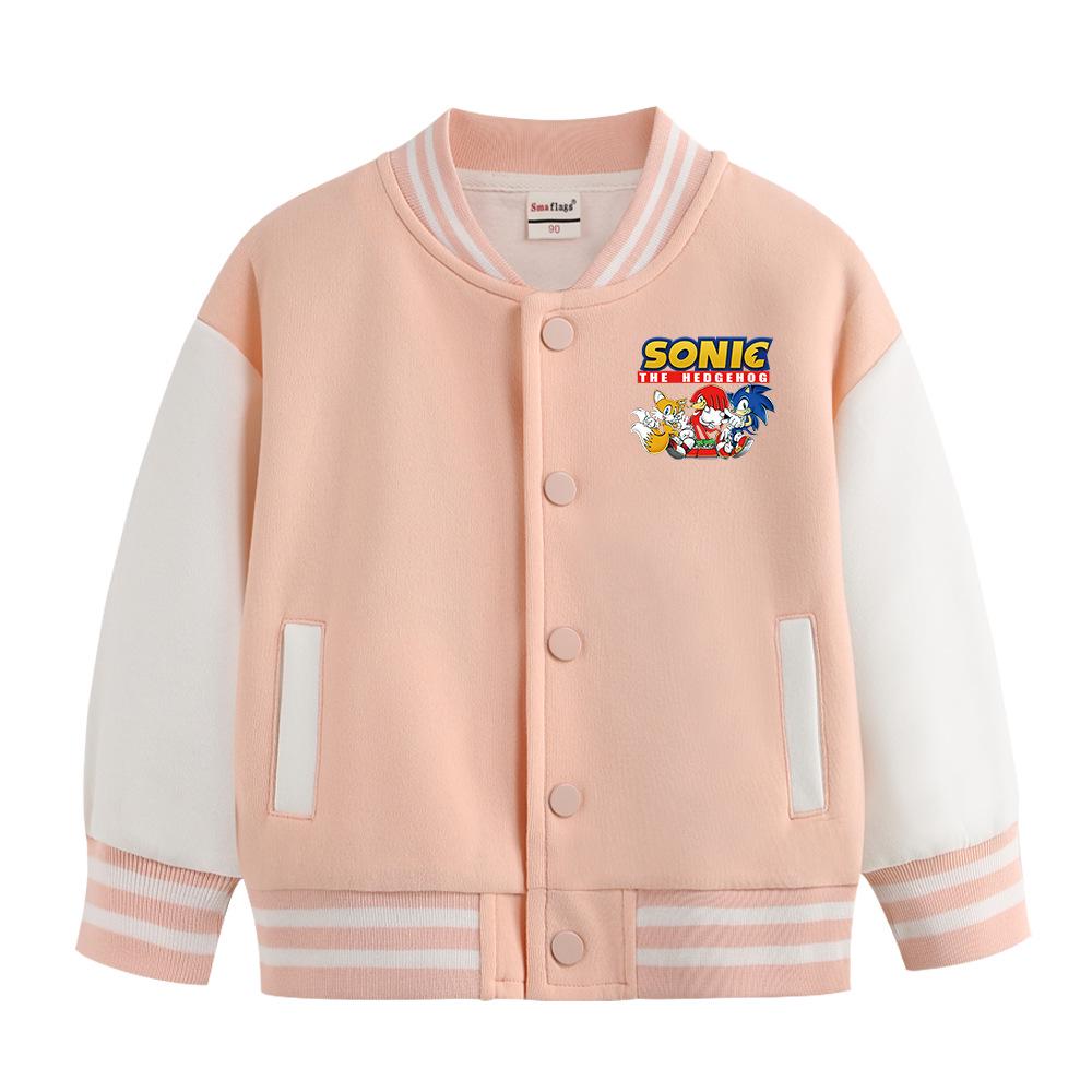 Boys Fleece-Lined Autumn/Winter Baseball Jacket 100 cm