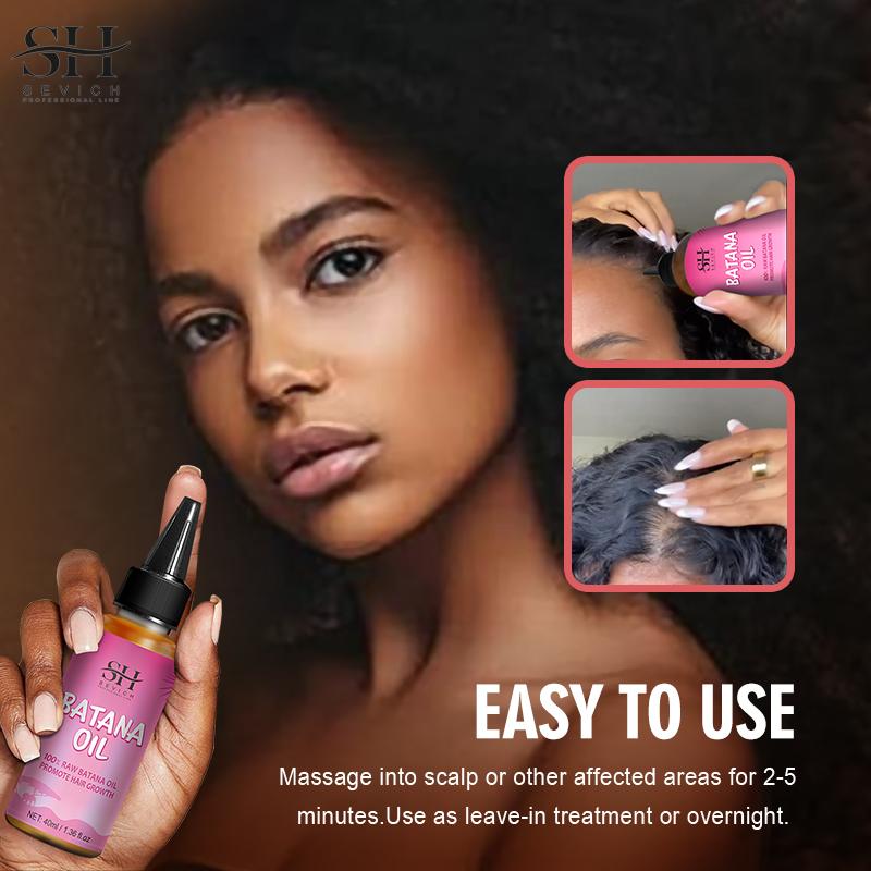 100% Pure Natural Batana Oil Sevich Hair Growth Oil For Men Butter Hair Mask From Honduras Hair Loss Treatment Black Men Women