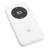 5G WiFi 6 Mobile Hotspot Router Portable WiFi Device Supports 16 Devices with Nano SIM Card Slot 6100mAh Battery White