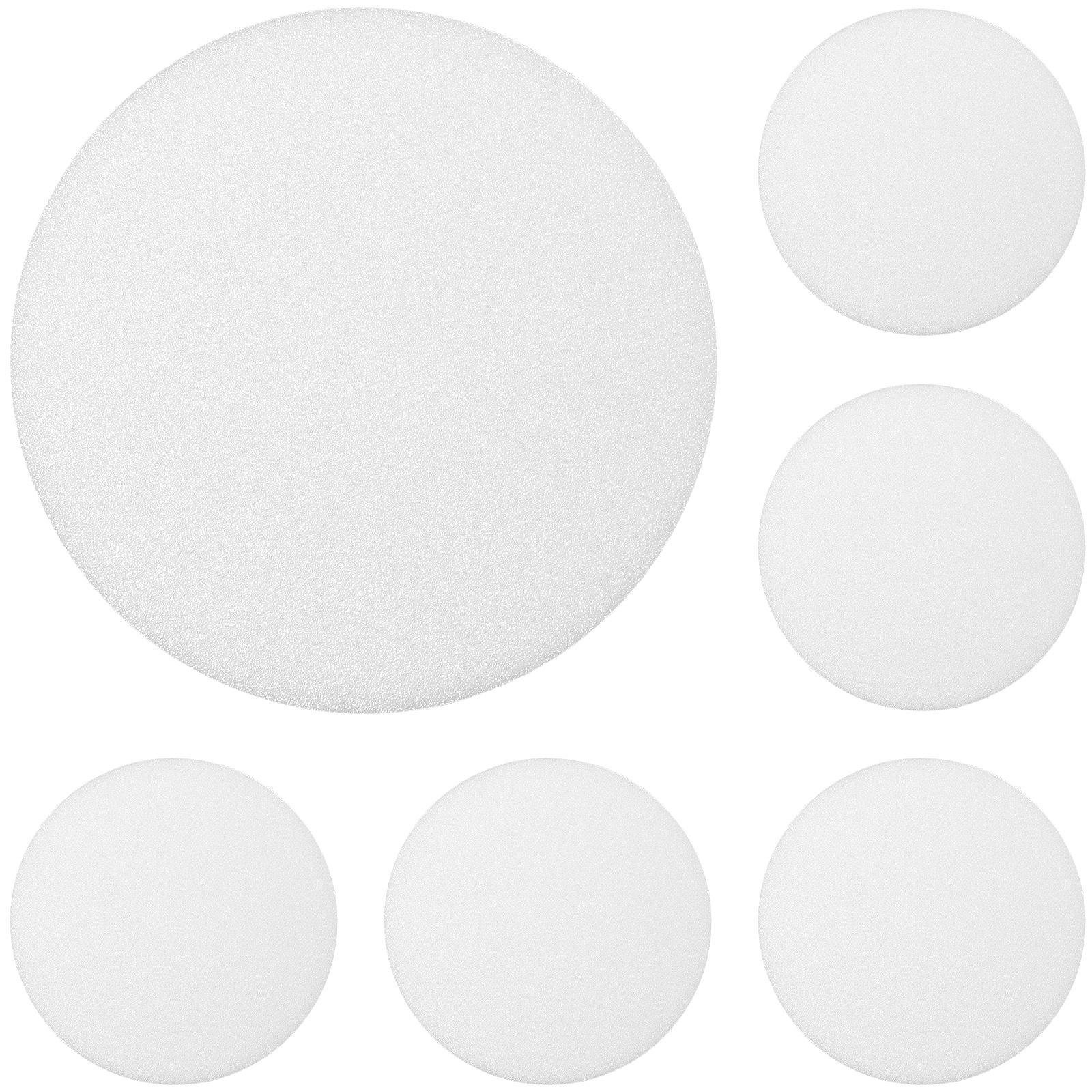 

6 шт. Люстра Антибликовый Рассеиватель Абажур Пластиковый Ослепляющий Абажур белый