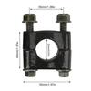 1 Pair Handlebar Clamp 22mm Universal Handlebar Riser Clamp Single Hole Handle Bar Mount