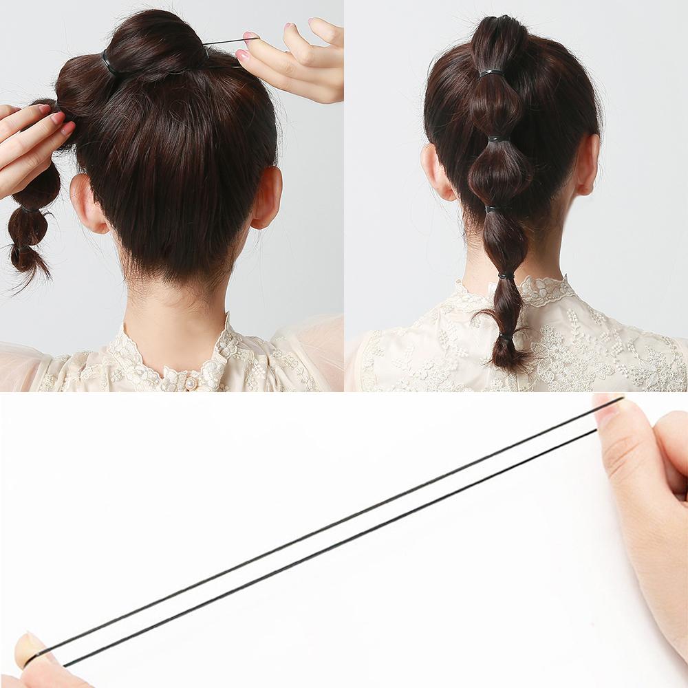 1000 Stück/Set Mädchen Elastisches Scrunchie Bunte Haargummis für Kinder Frauen Gummiband Stirnband Pferdeschwanzhalter Haarschmuck Geschenk