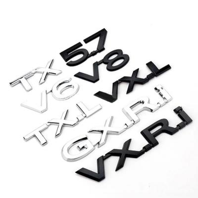 VXS TX GXRi VXRi VX Car Sticker for Domin/eering TXL La/nd Cruiser LA/ND FREE VXR GXR Prado VXL V8V6 5.7 Rear Retrofit Label