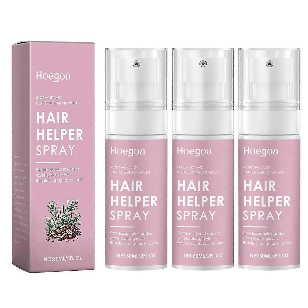 Hair Helper Spray Hair Growth Serum with Biotins Castor Oil Anti Hair Loss Nourishing Roots Essences