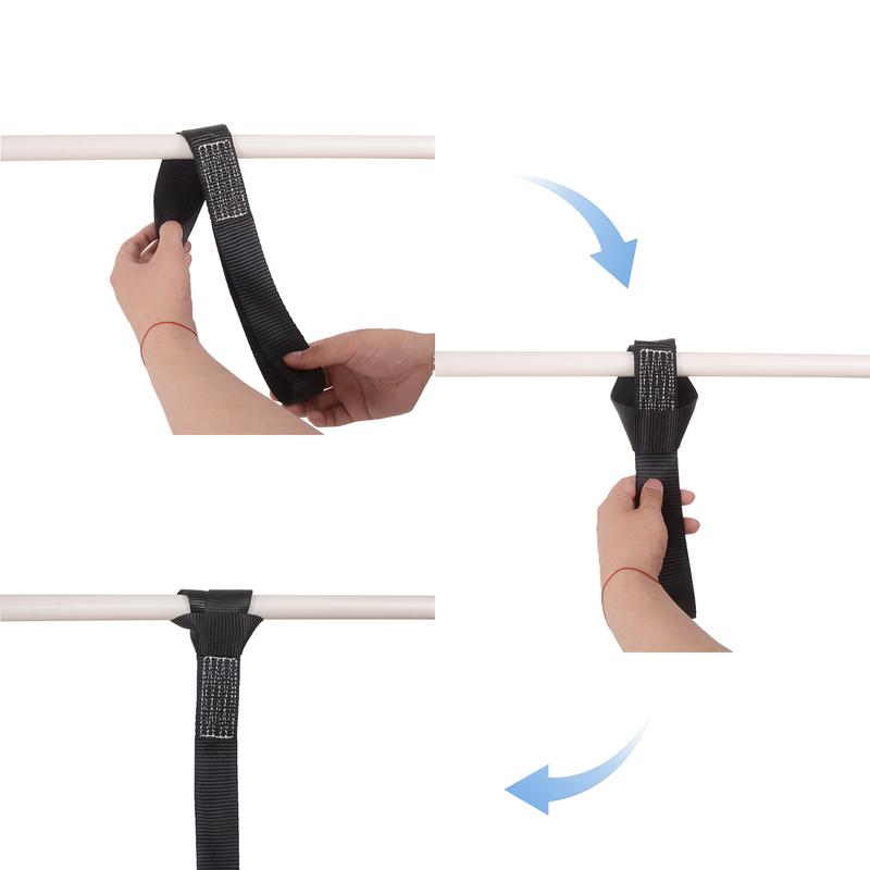 1.6" x 17" Soft Loop Tie Down Straps Soft Strap 6PCS Motorcycle off-road Bicycle all terrain vehicle Lawn Mutipurpose Luggage