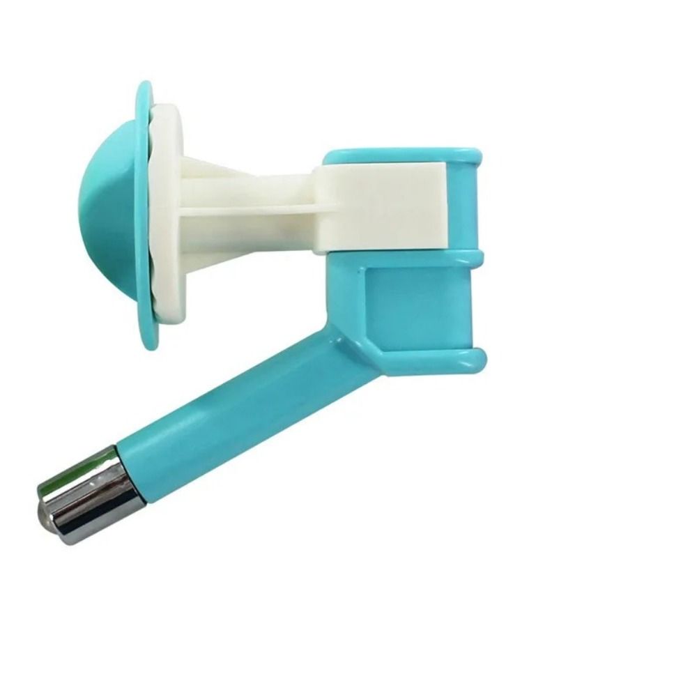 

Leak-Proof Pet Water Dispenser Bottle Spout Non Slip Pet Hanging Water Dispenser Wire Cage синий