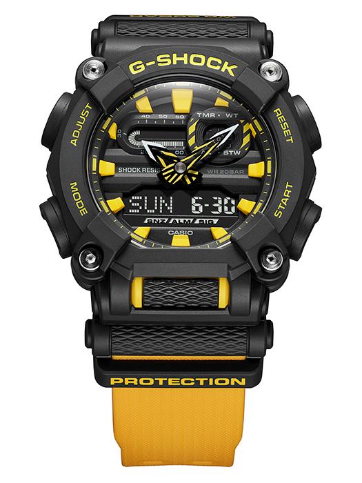 Casio G-SHOCK Men's Resin 200M Water Resistant Analog Shock Resistant Quartz Watch GA-900A-1A9