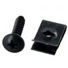 U-type Clips Accessory Black Panel Fasteners Parts