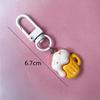 Funny Barbecue Keychain Creative Simulation Food Keyring Mini Meat Skewer Model Pendant Bag Hanging Ornament Gifts