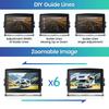 Solar Energy 7'' DVR Recording Monitor Wireless Touch Screen Reverse Backup Camera Dual Antenna For Camper/Truck/Trailer/RVs/Bus