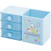 Sumikko Gurashi H80 X W138 X D65mm San-X Multi-Pen Stand, Blue, FB56103, Size