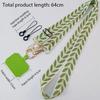 Verstellbares langes Handy-Lanyard Crossbody Karten-Halsband-Clip Hänge-Lanyard Perlen-Hängeornamente Anhänger Anti-Verlust-Lanyard
