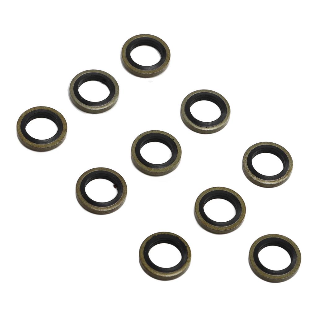 20 Stück 10 MM Banjo-Schraube Kraftstoffdichtscheiben 4934278 Gummi Dieselkraftstoffsystem Dichtung Dichtungen