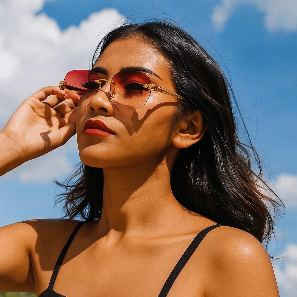 

Zinc Zinc Alloy Men Polarized Sunglasses Costume Accessory Women Anti-UV Eyewear Daily Style 7