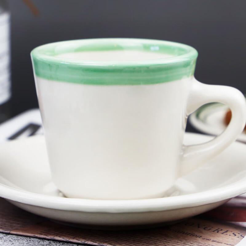 Shangqi Modern Ceramic Coffee Cup and Saucer Set