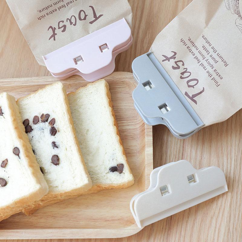 6 Pcs Large Sealing Clamp, Home Kitchen Food Snack Storage Seal Bag Clips, Chip Clips Bag Clips Food Clip