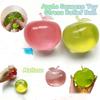 Apfel Quetschspielzeug Stressabbau Ball Squishy Maltose Sensorisches Fidget Spielzeug Durchscheinend Langsam Rückprallend Niedlich Zart für Erwachsene Kinder Angstlinderung