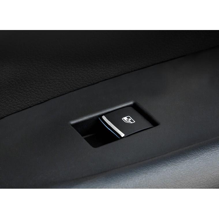 For Buick Envision 2016-2020 Silver Window Lift Panel Switch Button Sticker Trim
