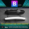 Compatible with Trumpchi GAC M8/GM8/GS8/GS7: Rearview Mirror Sequential Turn Signal and Dynamic Blue Daytime Running Light