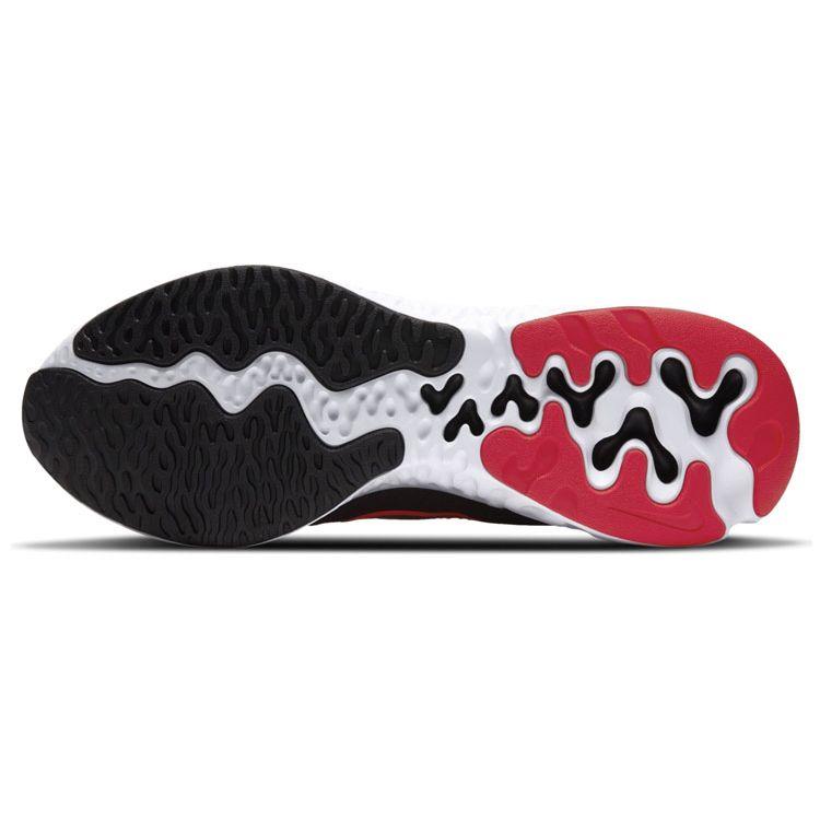 Nike Renew Run 2 Spliced Casual Mesh Fabric Shock Absorption Non-Slip Wear-Resistant Low-Top Marathon Running Shoes Men Sneakers Black Red CU3504-001