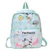 Adorable Cartoon Nylon Backpack For Kids With Cute Anime Characters And Fun Design