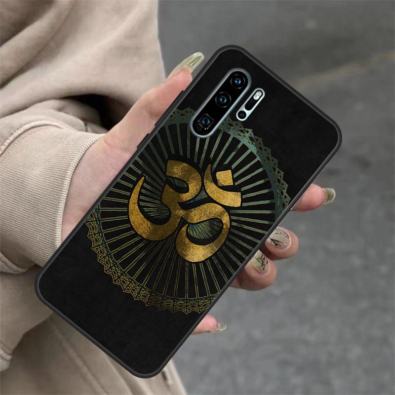Om Hindu Symbol Case For Huawei Nova 3i 7i 8i 11i Y60 Y70 Y90 Y61 Y91 10 9 SE 11 Pro P20 P40 P30 Lite Cover