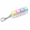 Mechanical Keyboard LED Light-Up Fidget Toy 2026 Creative Keychain Pendant for Adult Stress Relief Bag Accessory
