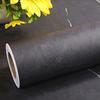 2Meters PVC Thick Black Marble Matte Wallpaper Self-Adhesive Kitchen Oilproof Desktop Rock Slab Countertop Refurbishment Sticker