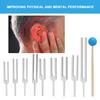 9-Piece Tuning Fork Set with Storage Bag, Body Tuning Forks for Chakra Healing, DNA Healing Instrument, Sound Therapy (174Hz, 285Hz, 396Hz, 417Hz, 528