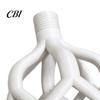 Durable Shower Head Head, 3D Printed Hollow Woven Rainfall Sprayer, Clog-Free Universal Easy Clean Installation Bathroom Accessory Full Body